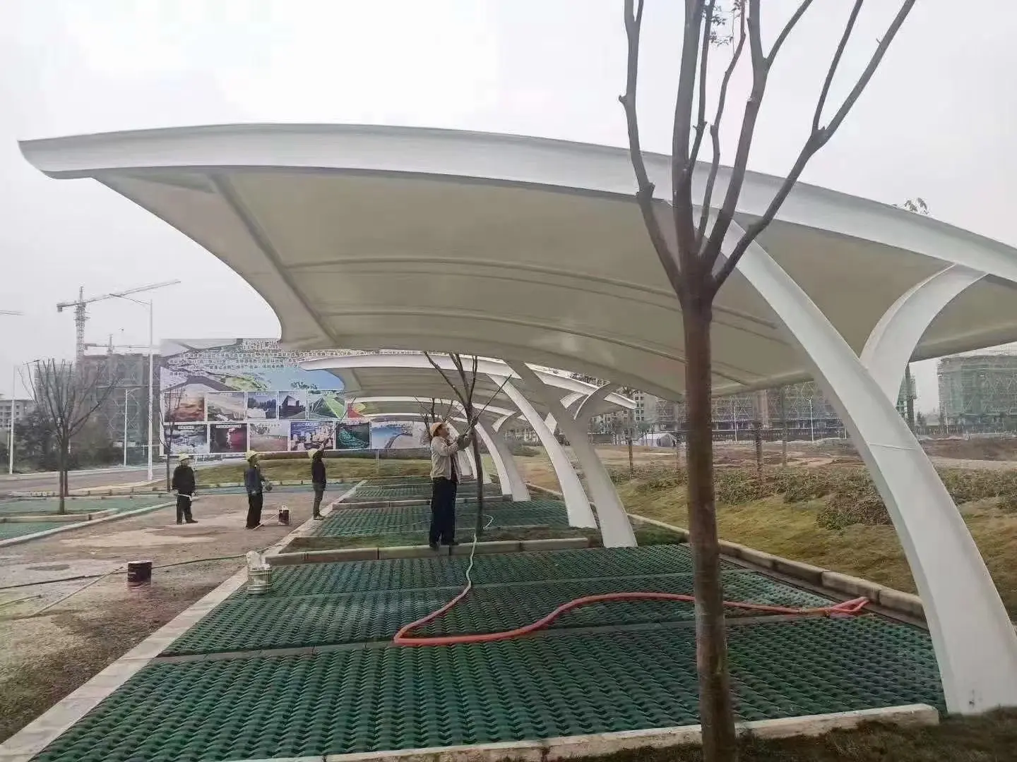 贵州江口膜结构车棚采购避坑指南：本地气候不同，别拿低价当性价比